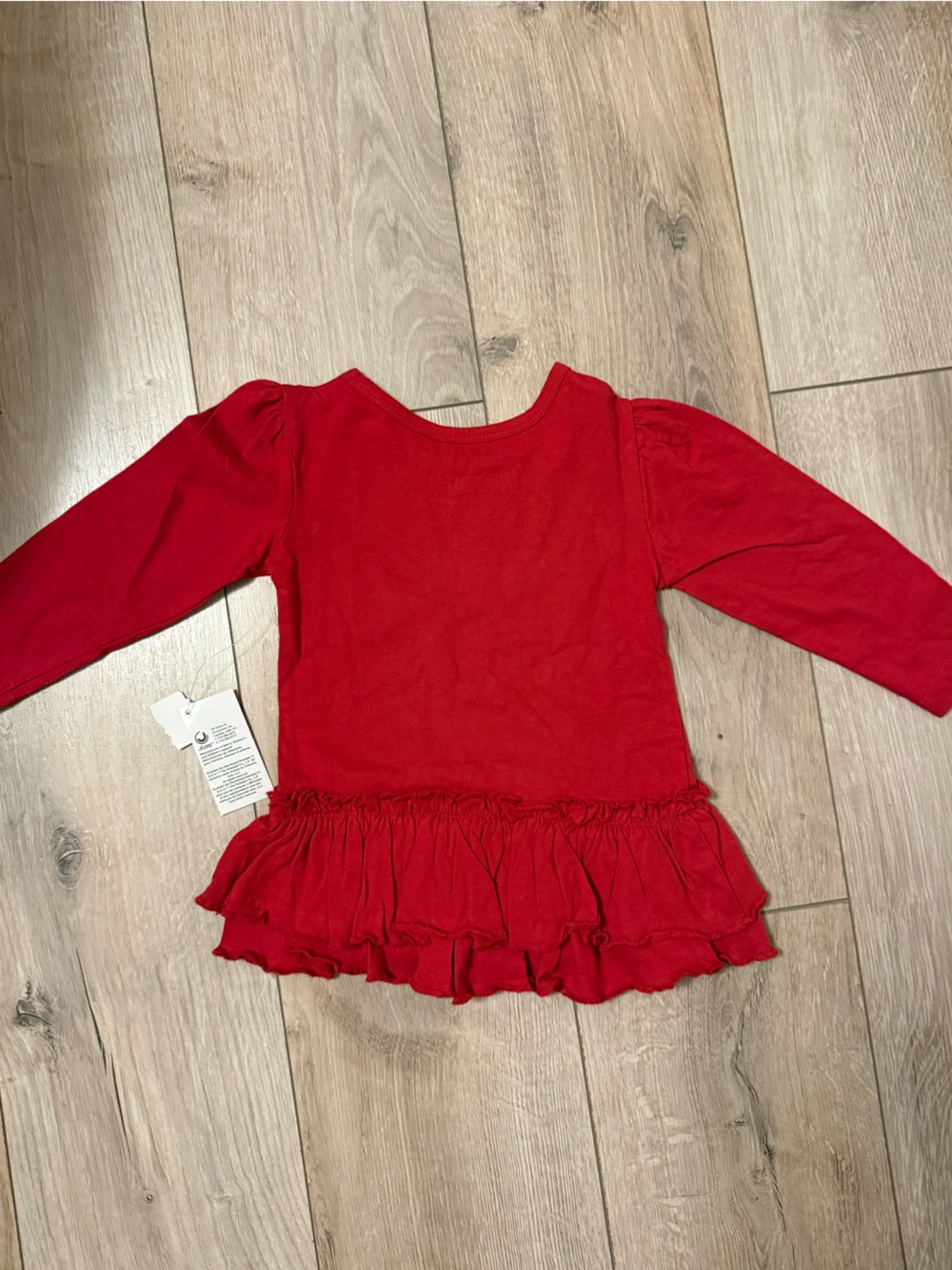 Red Ruffle dress - Picture 3 of 3